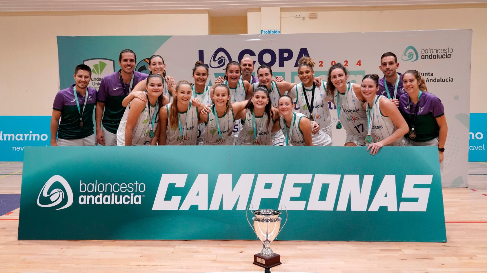 Unicaja Mijas wins the Andalucía Women's Cup