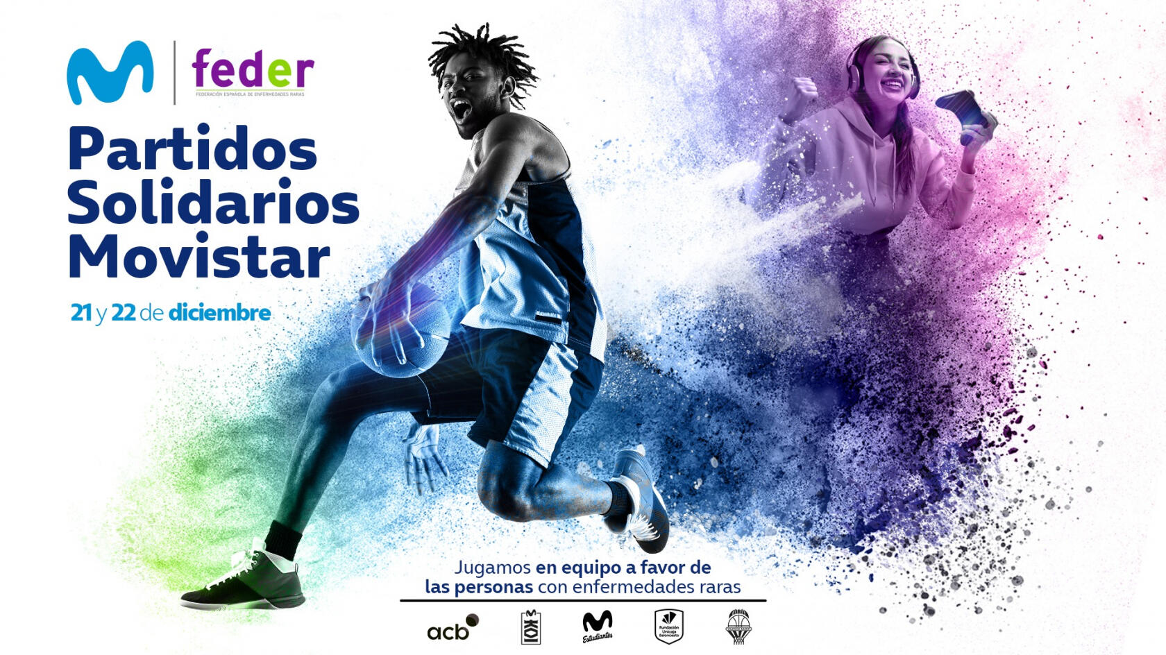 'Partidos Solidarios Movistar' is committed to improving the lives of people with rare diseases