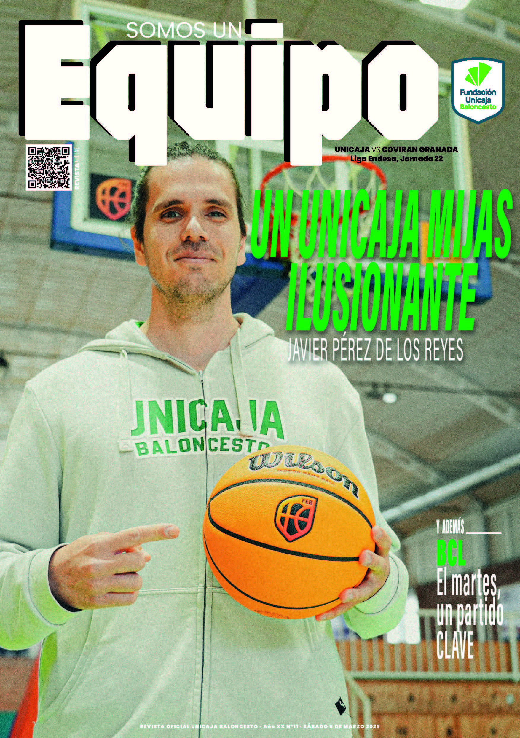 Unicaja vs. Covirán Granada Revista Nº11 2024-25