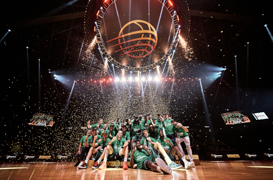 Celebración FIBA Intercontinental Cup 2024/25